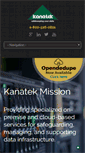 Mobile Screenshot of kanatek.com